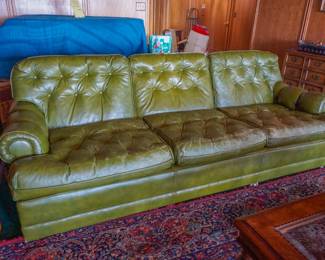 Leather sofa