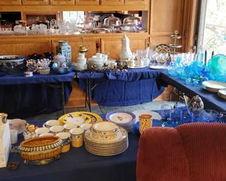 View of the dining room