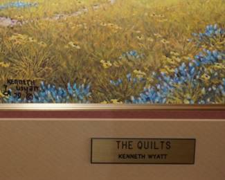 Signed Kenneth Wyatt art print