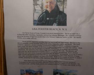 Lisa Forster Beach watercolors