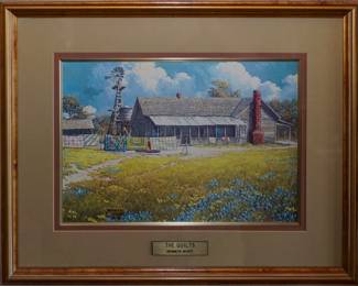 Signed Kenneth Wyatt art print