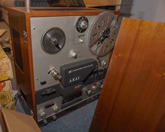 Vintage Akai reel-to-reel
