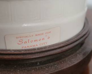 Vintage Japanese table lamp