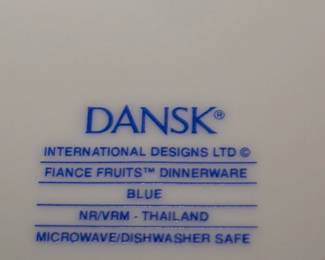 Dansk dinnerware