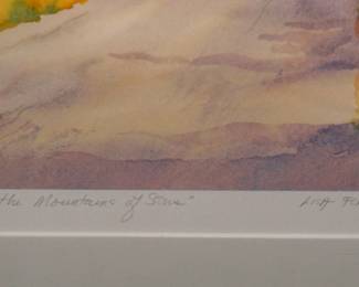 Lisa Forster Beach watercolors