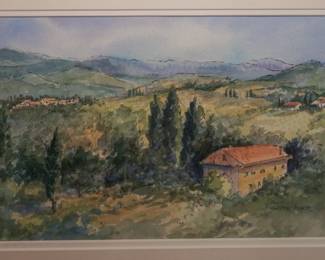 Lisa Forster Beach watercolors