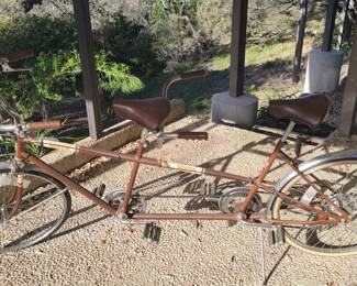 Tandem bicycle
