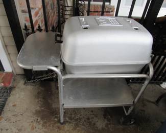 New PK Portable Kitchen cast aluminum BBQ pit