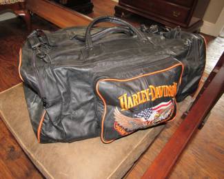 Leather Harley bag