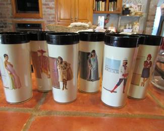 Vintage insulated tumblers