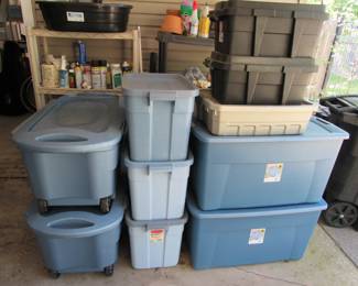 Storage tubs for sale