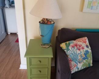 End tables by Vineyard Furniture are sold. Table lamps still available 