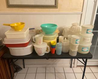 Large Vintage Tupperware Selection