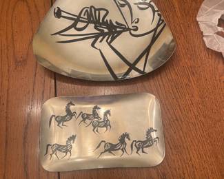 Silver Plated Vintage Art Pieces