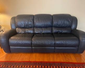 Leather sofa