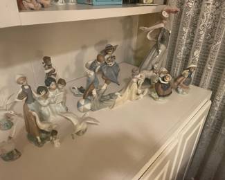 Collection of Lladro Figurines