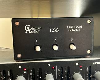 Coleman Audio LS3 Line Level Selector       
