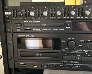 Rane Rackmount Line Mixer SM82S                                               TASCAM BD-MP1 Rackmount BlueRay