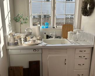 Dishes, Stemware, Canisters, Cutting Boards