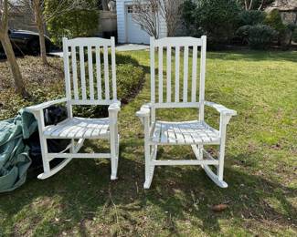 Pair of Porch Rockers