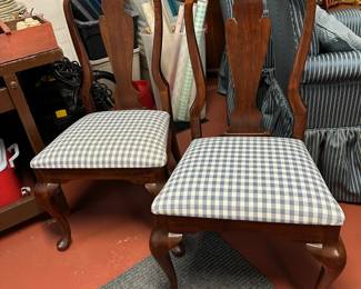 Pair of Queen Anne Style Chairs