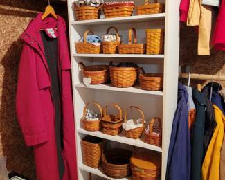 Lots of Longaberger Baskets