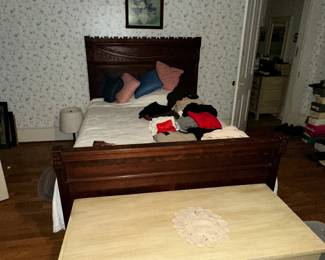 Bed and cedar chest