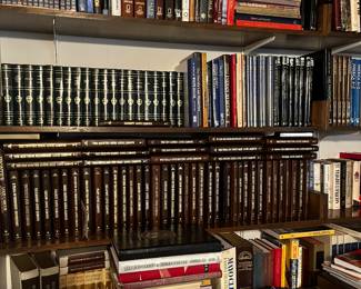 These books are amazing!! There are leather bound sets of everything!! Huge assortment of Civil War Books! Lots of WWII books, big set of leather Louis Lamour books that can be sold separately.