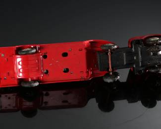 1950s Vintage Japan Tin Friction Aerial Ladder Fire Engine Truck	3x2x11in	196154
