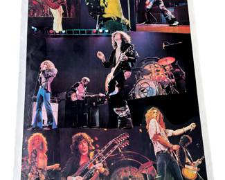 Jumbo 1978 Led Zeppelin Poster 42x58 Vintage Rock Poster Photo Collage 	42x58.5in	199174
