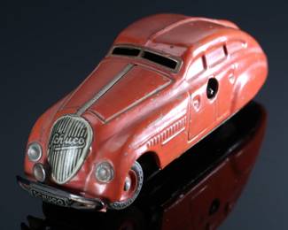Scarce US Zone Schuco #1250 Tin Wind-up Maybach Tinplate Toy	2x2x5.75in	196111
