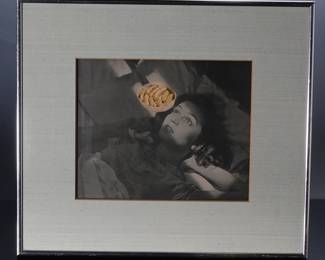 *Original* Art Meat Dream ( Sausage Apparition) Gasowski 	Frame: 13.75x15.5in	196025
