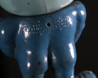 *Rare* 1960s Blue Moon Man Alien Creature The Electric Game Company Toy Figure Co. #2	4x2x2in	196142
