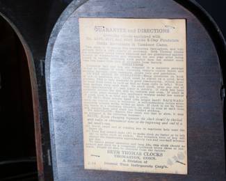 Antique Art Deco Seth Thomas Mantel Clock  W/ 4506 8-day Movement	8.75x14x5in	199089
