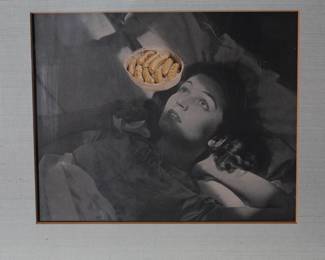 *Original* Art Meat Dream ( Sausage Apparition) Gasowski 	Frame: 13.75x15.5in	196025
