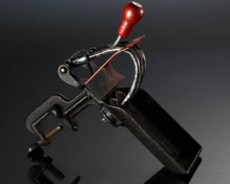 Antique Cast Iron Goodell Co Double Cherry Pitter	6.5x2.25x7.5in	199090
