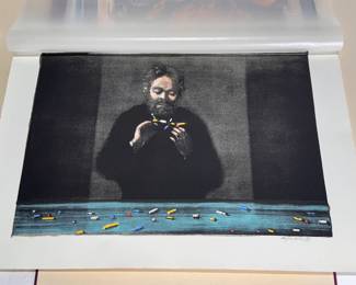 Arizona State University Centennial Art Portfolio 17 Prints in Binder ASU 1984 1985  	21x16x1.5in	196041
