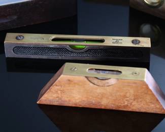 Lot of 6 Vintage Levels Woodworkers/Machinist 	Box Est: 12x12x12	199015
