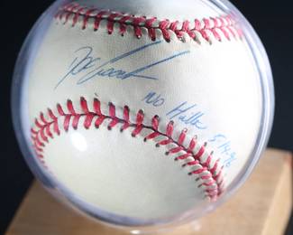 *Signed* Dwight Doc Gooden No Hitter 5/14/96 Autographed Baseball Auto New York Yankees	Case: 4x3.1x3.6in	199001
