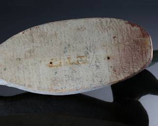 Wood Duck Decoy Carved Folk Art 	6x5.5x16in	196233
