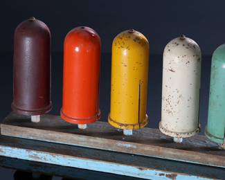 Antique Rainbow Chimes Glockenspiel Xylophone 	7x20.75x3.75in	196054

