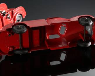 Lot of 2 Vintage Hubley 474 Kiddie Tow Truck Toys 	3x3x9.75in	196066
