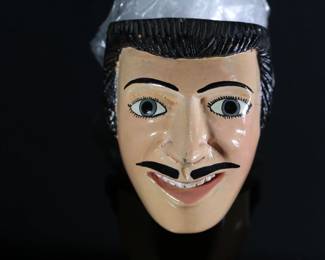 Miniature Michoacan Carved Wood Mini Mask Mexican Folk Art 	2x2x2.5in	196037
