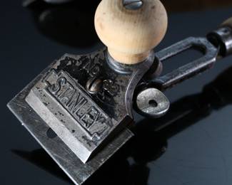 Lot of 3 Antique Carpenters Scrapers Woodworking Tools 		199097
