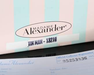 Madame Alexander Doll - Tin Man Style # 13210 - 1993 Wizard of Oz Collection - With tags in Original Box	3 x 5.5 x 9 in	198004
