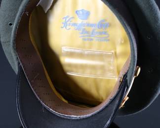 US Army Military  Senior Officers Visor Cap Hat Kingform Deluxe 	7	199133
