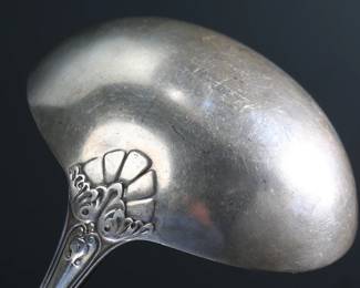 Huge Tiffany & Co Sterling Silver Saratoga Punch Ladle	12.25x4.15x3.6in	199166
