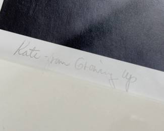 *Original* Art Photo Tamarra Kaida “Kate From Growing Up” Framed Original Art Photo 	Frame: 23.75x22.75in	196017
