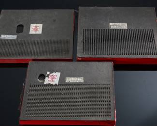 Lot of 3 Vintage Punchboard Gambling Punch Boards Double Luck Winners Deuces & Treys Trade Stimulators 		196006
