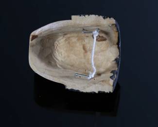 Miniature Michoacan Carved Wood Mini Mask Mexican Folk Art 	2x2x2.5in	196037
